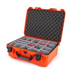 Nanuk 940 Case w/padded divider - Orange