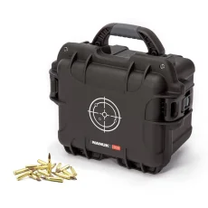 Nanuk 908 Case 908 empty - w/white target Logo - Black