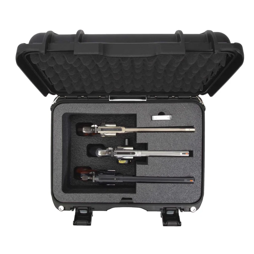 Nanuk 918 Case with Foam insert for revolver – Black