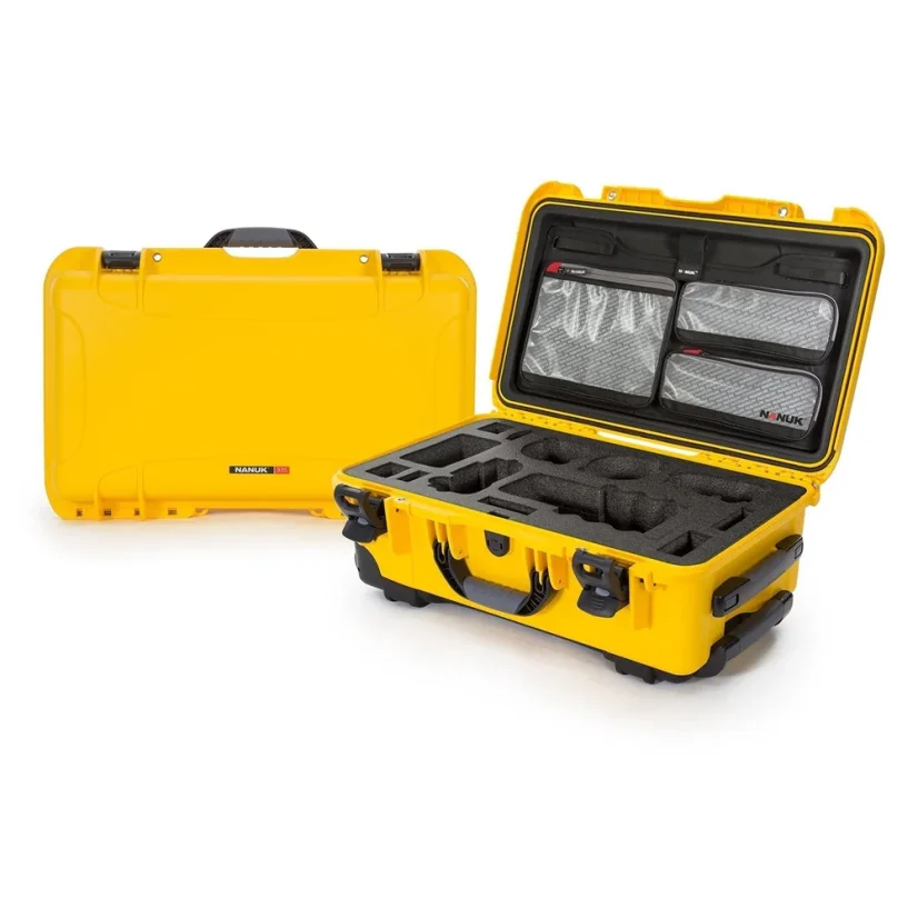 NANUK 935 For Sony A7R, A7S and A9/Lid - Yellow
