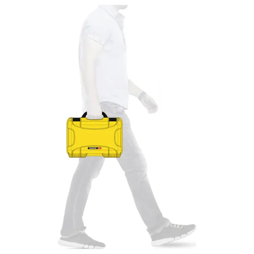 Nanuk 909 Case with Foam - Yellow