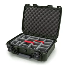 Nanuk 925 Case w/padded divider - Olive