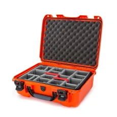 Nanuk 930 Case w/padded divider - Orange