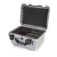Nanuk 918 Case with Foam insert for revolver – Silver