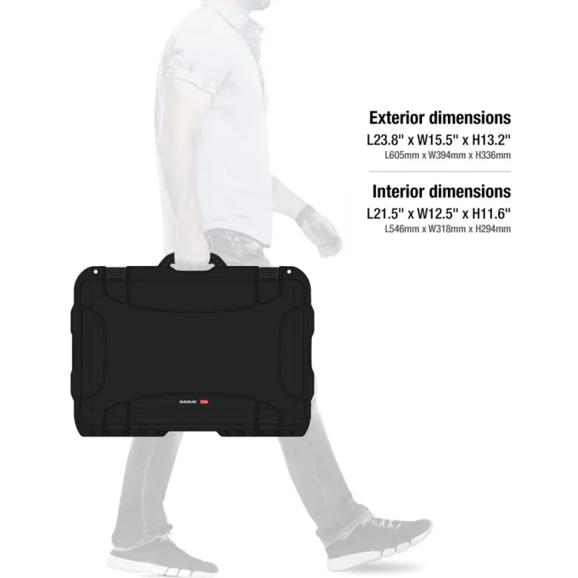 Nanuk 938 Case with Foam - Black