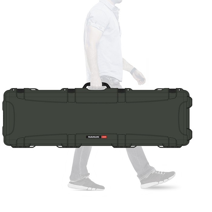 Nanuk 995 empty Case w/TSA lock - Olive