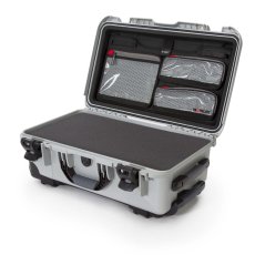 Nanuk 935 Case w/lid org./foam - Silver