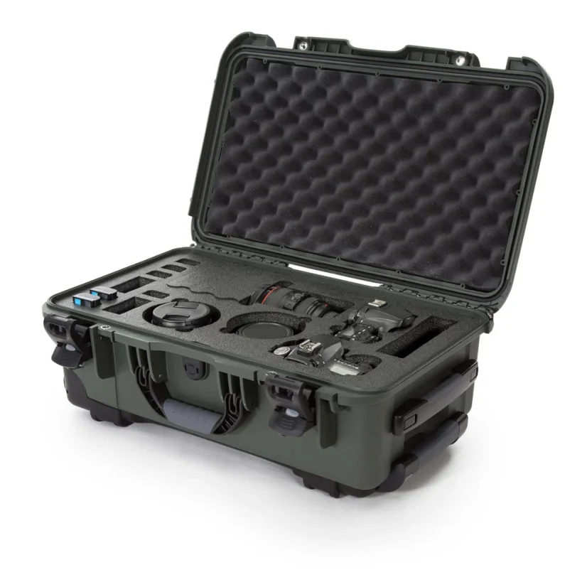 Nanuk 935 Case with Foam for 2 bodies DSLR – Olive