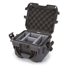 Nanuk 908 Case w/padded divider - Graphite