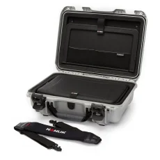 Nanuk 923 Case w/Laptop kit, w/strap - Silver