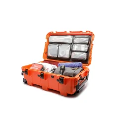 Nanuk 962 empty Survival Case + Lid Org. - Orange
