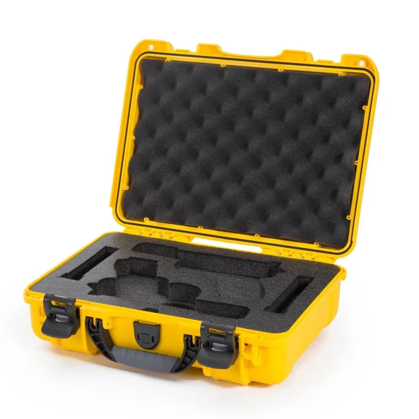 Nanuk 910 2 UP Gun Case w/glock - Yellow