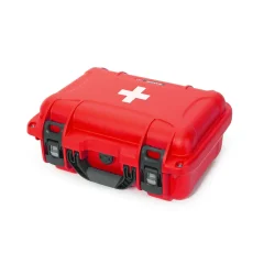 Nanuk 915 Case 915 empty – w/First Aid Logo - Red