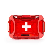 Nanuk Case 320 empty – w/First Aid Logo - Red