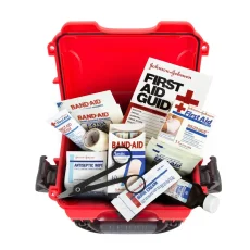 Nanuk 903 Case 903 empty – w/First Aid Logo - Red