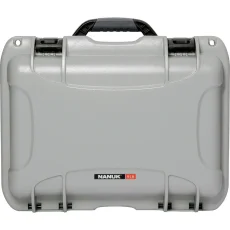 Nanuk 918 Case with Foam insert for revolver – Silver