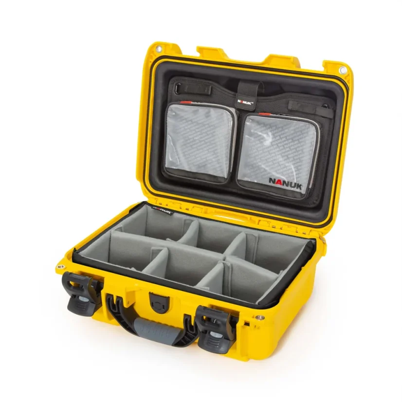 NANUK 915 Pro Photo Kit - Yellow