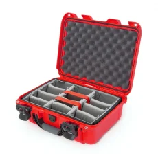 Nanuk 920 Case w/padded divider - Red