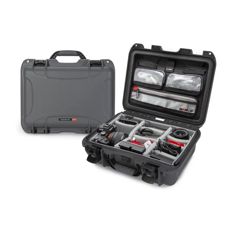 NANUK 920 Pro Photo Kit - Graphite