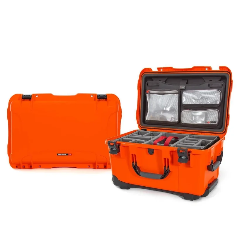 NANUK 938 Case Pro Photo Kit - Orange