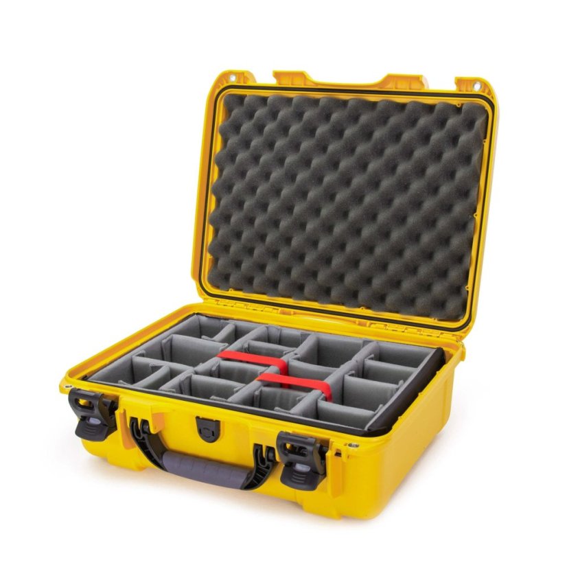 Nanuk 930 Case w/padded divider - Yellow