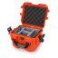 NANUK 908 Case w/padded divider - Orange