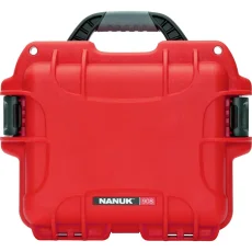 Nanuk 908 Case w/padded divider - Red