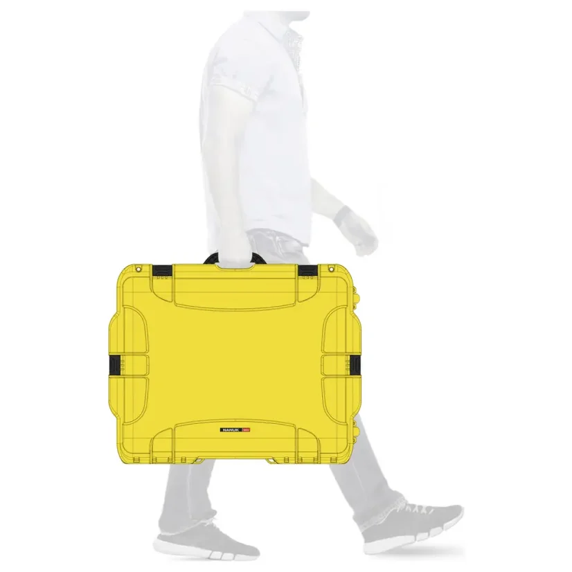 Nanuk 960 Case w/padded divider - Yellow