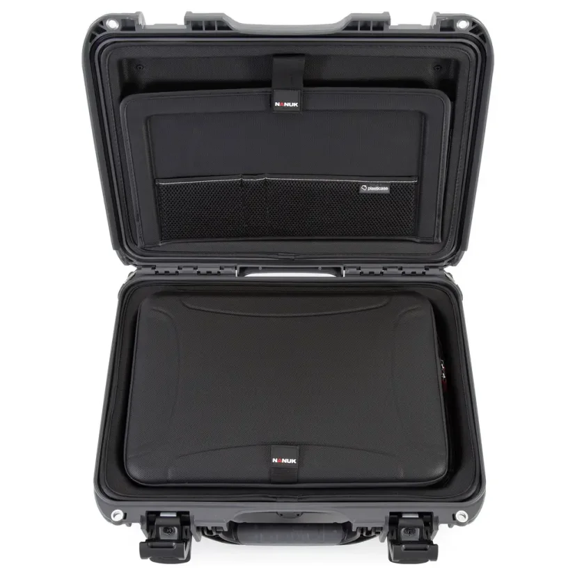 Nanuk 923 Case w/Laptop kit, w/strap - Graphite