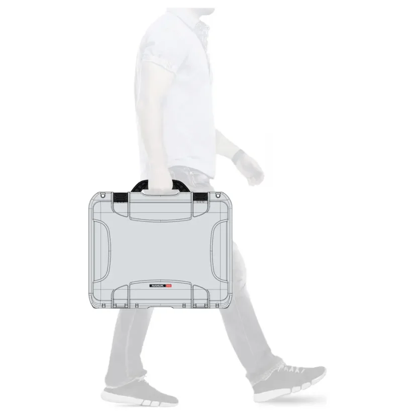 NANUK 933 empty Cases - Silver