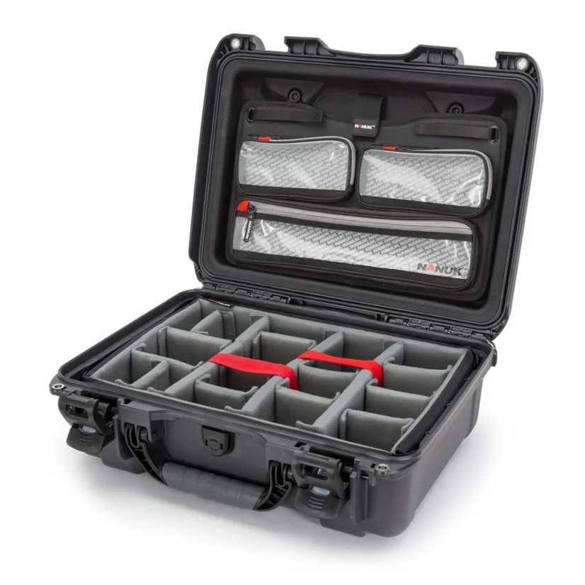 NANUK 925 Pro Photo Kit - Graphite