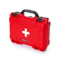 Nanuk 909 Case empty – w/First Aid Logo - Red