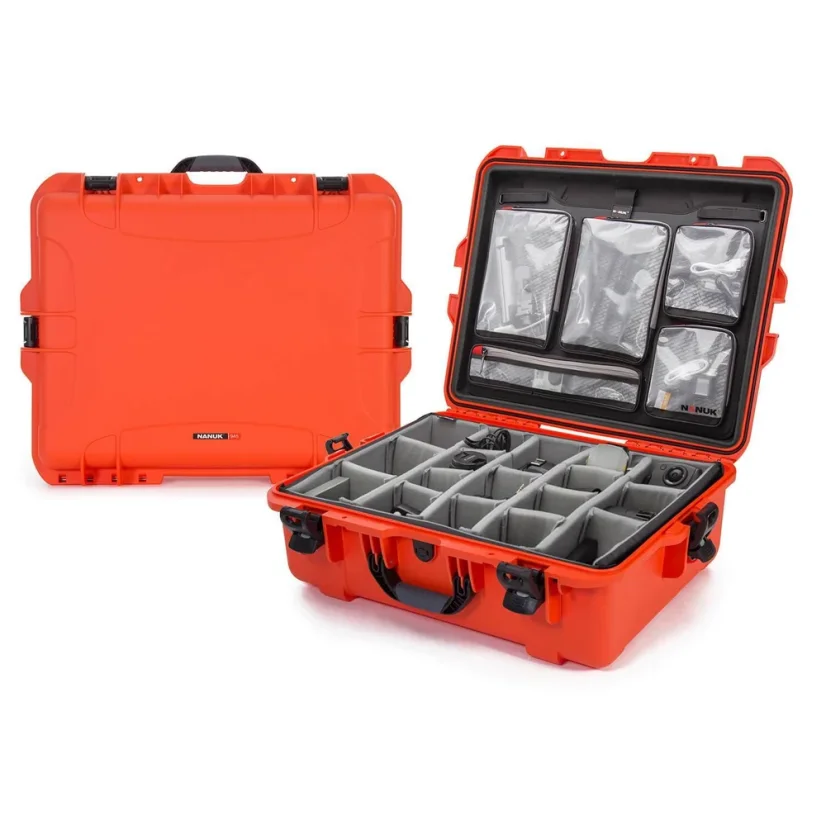 Nanuk 945 Case Pro Photo Kit - Orange