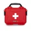 Nanuk 904 Case 904 empty – w/First Aid Logo - Red