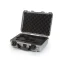 Nanuk 910 2UP GUN Case w/classic gun - Silver