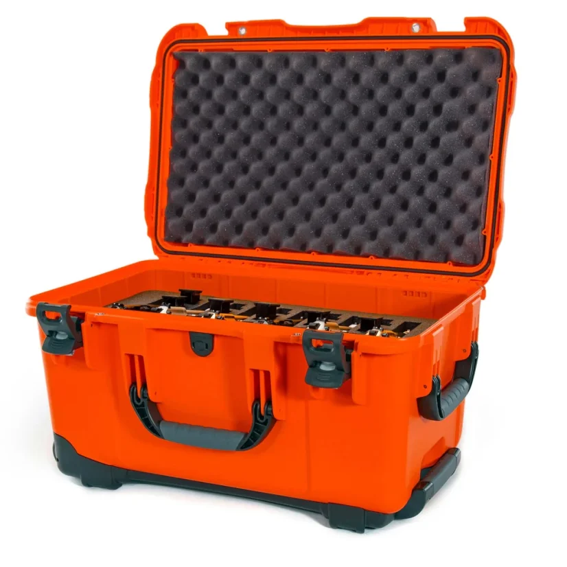 Nanuk 938 Case with Foam insert for 6UP - Orange