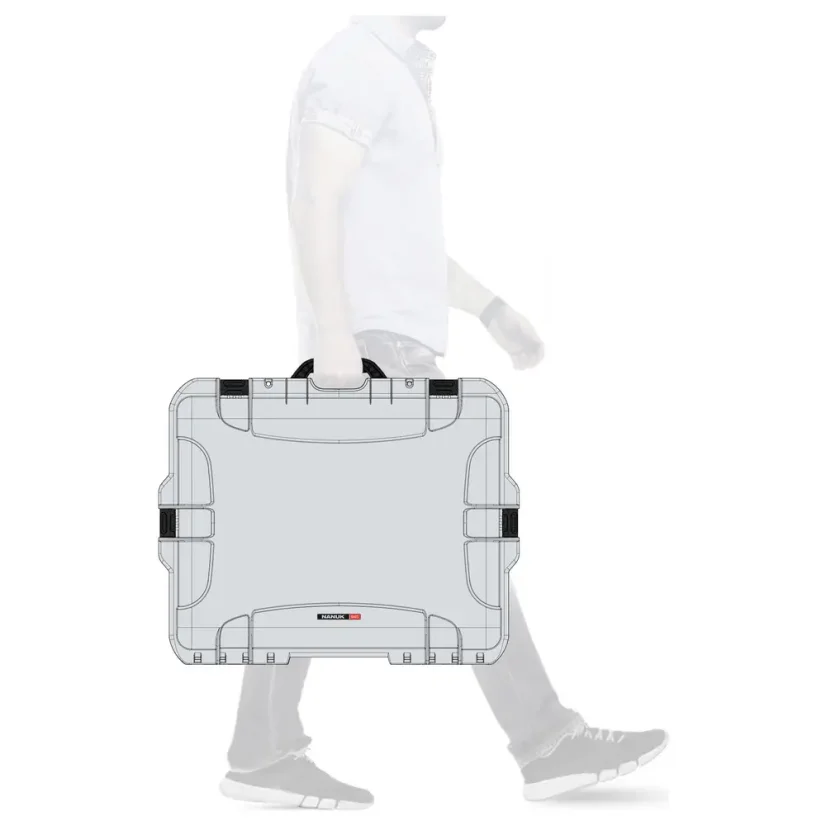Nanuk 945 Case Pro Photo Kit - Silver