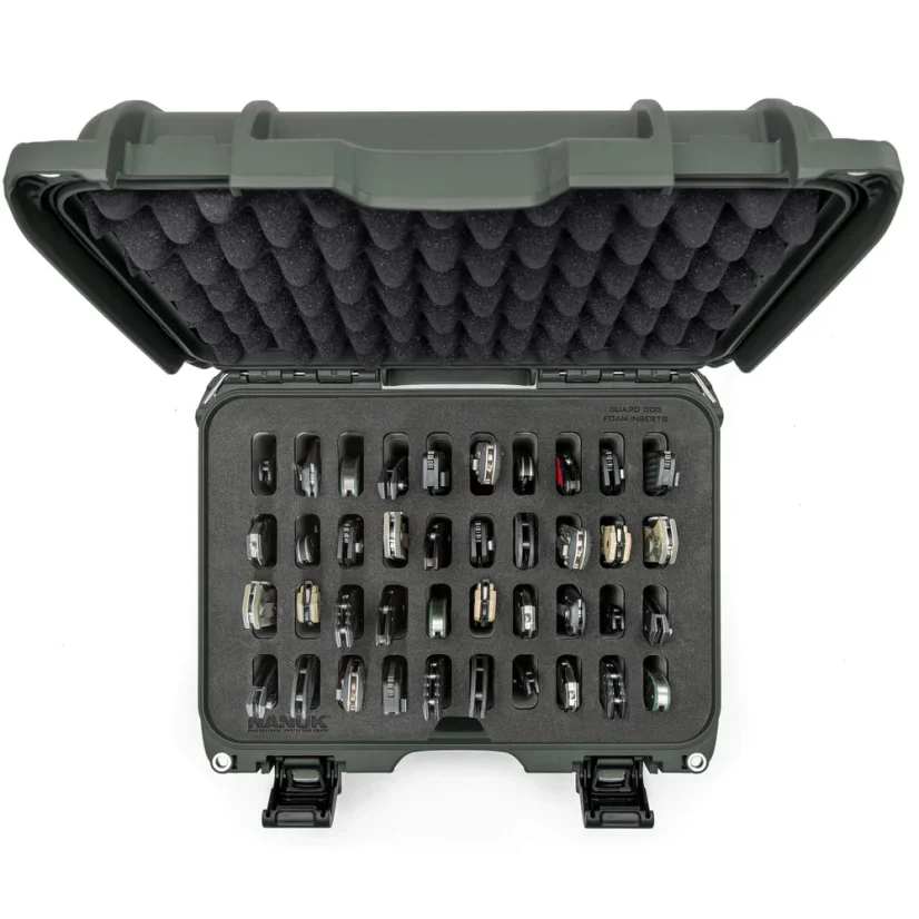 NANUK 915 40 Knives Case - Olive