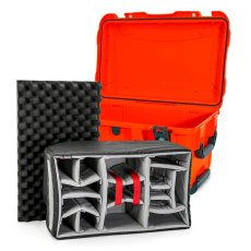 Nanuk 938 Case w/padded divider - Orange