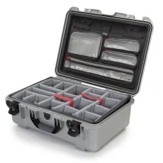 NANUK 940 Case Pro Photo Kit - Silver
