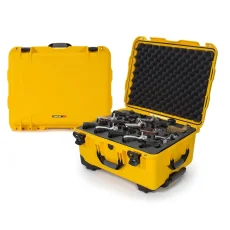 Nanuk 950 Case with Foam insert for 15UP - Yellow