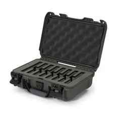Nanuk 909 Case with Foam insert for 8 Knives - Olive