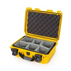 Nanuk 915 Case w/padded divider - Yellow
