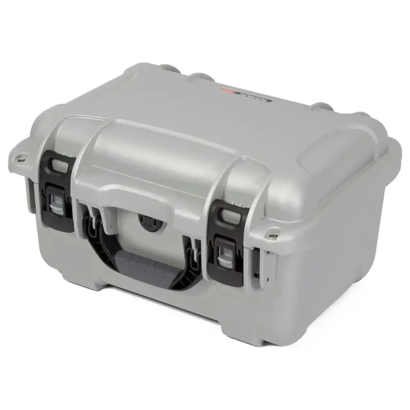 Nanuk 918 Case with Foam insert for revolver – Silver