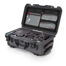 Nanuk 935 Case w/lid org. - w/f for 2 bodies DSLR - Graphite