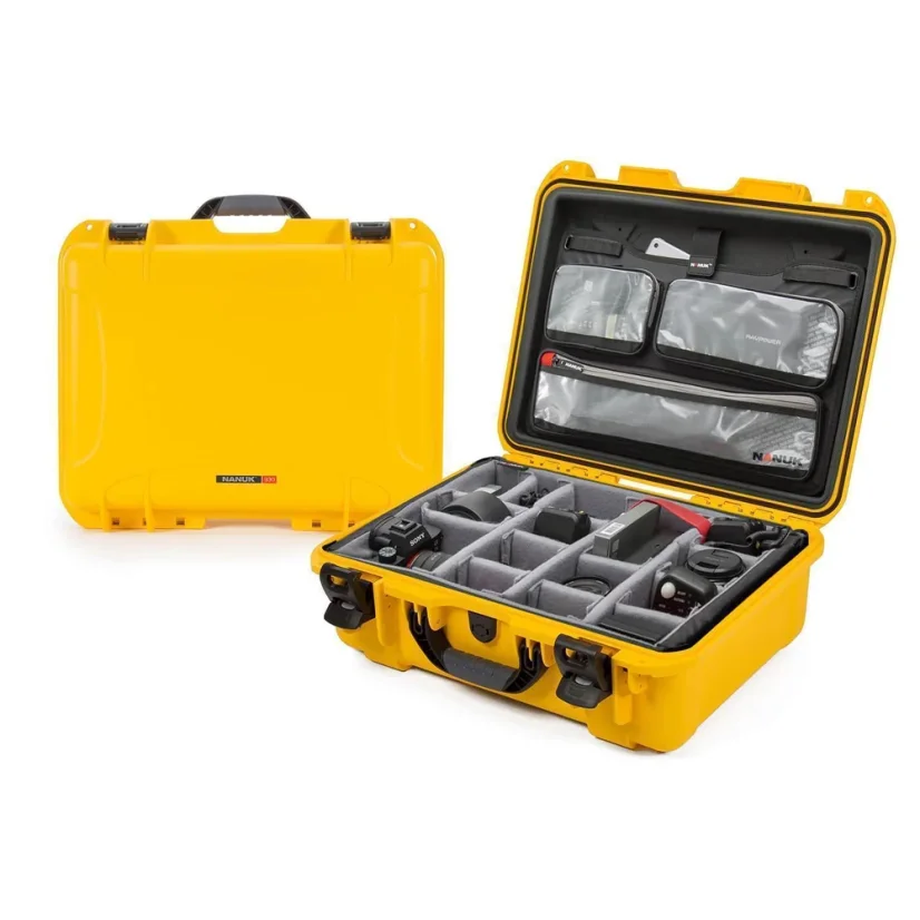 NANUK 930 Pro Photo Kit - Yellow