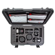 Nanuk 935 Case w/lid org. - w/f for 2 bodies DSLR - Graphite