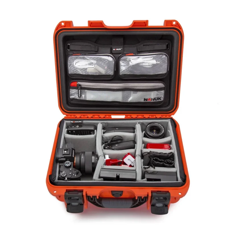 NANUK 920 Pro Photo Kit - Orange