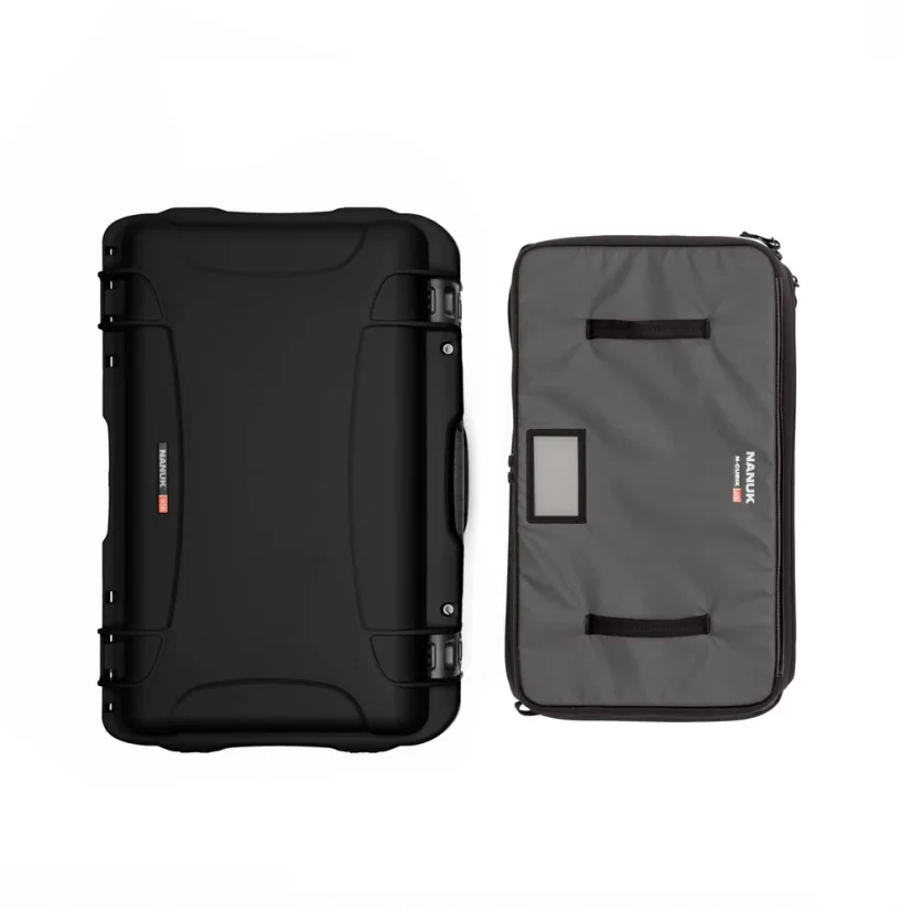 NANUK 938 Pro Photo with N-CUBIK bundle - Lid Org + N-Cubik 17L- Black