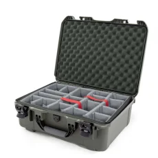 Nanuk 940 Case w/padded divider - Olive